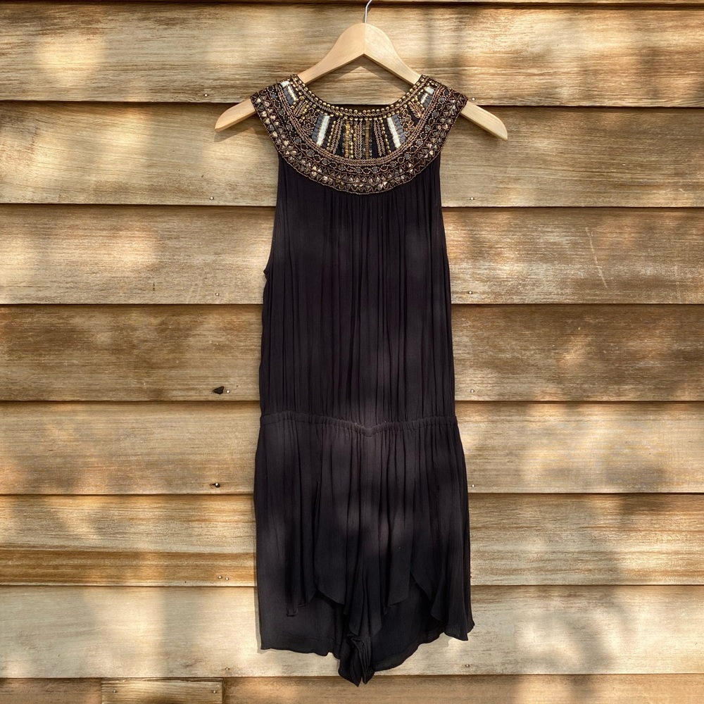 Urban Outfitters Beaded Romper